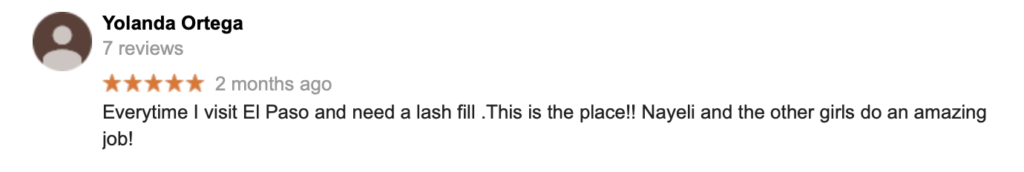 Eyelash extensions review 4